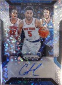 Courtney Lee #FBCLE Basketball Cards 2018 Panini Prizm Fast Break Autographs