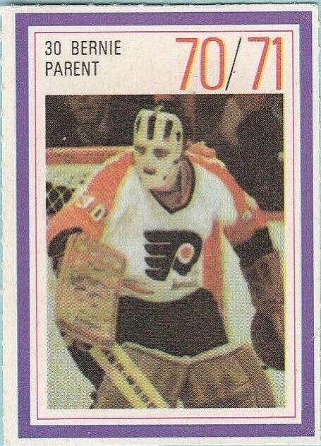Bernie Parent Hockey Cards 1970 Esso Power Players