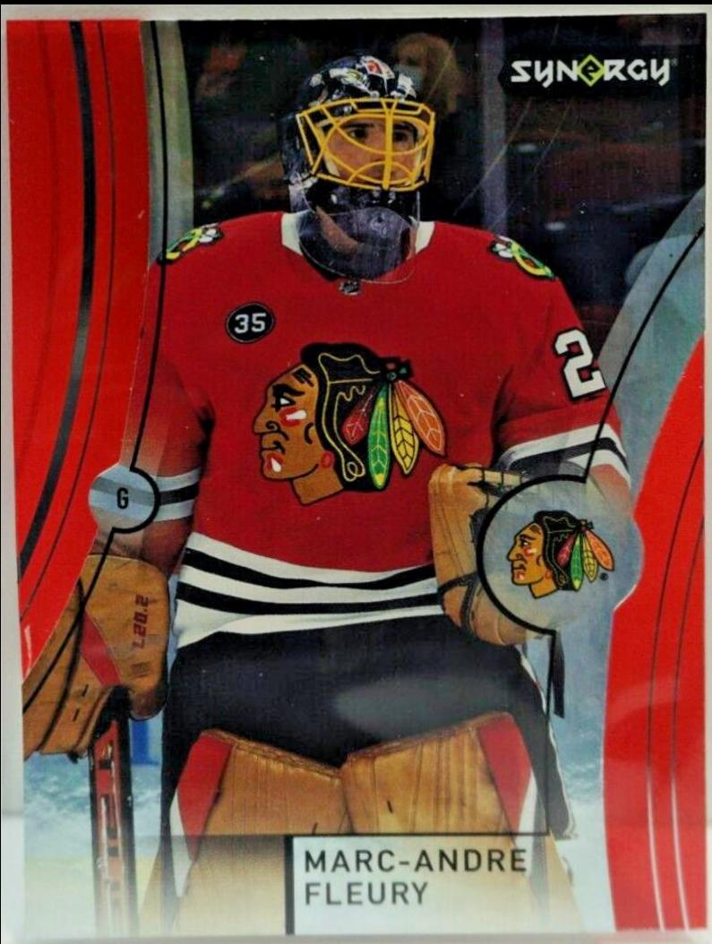 Marc Andre Fleury #7 Hockey Cards 2021 Upper Deck Synergy