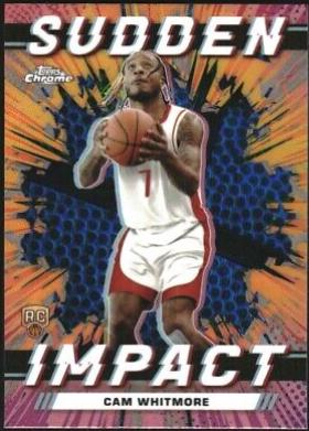 Cam Whitmore [Blue Basketball Refractor] #SI-10