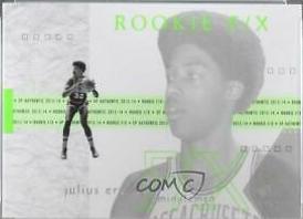 Julius Erving 2001 SP Rookie FX