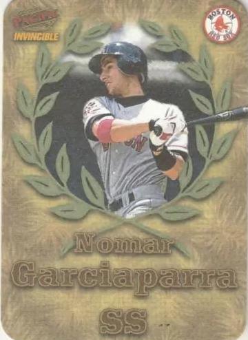 Nomar Garciaparra #3 Baseball Cards 1998 Pacific Invincible