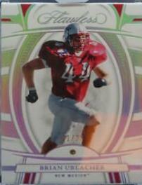 Brian Urlacher #8 Football Cards 2023 Panini Flawless Collegiate