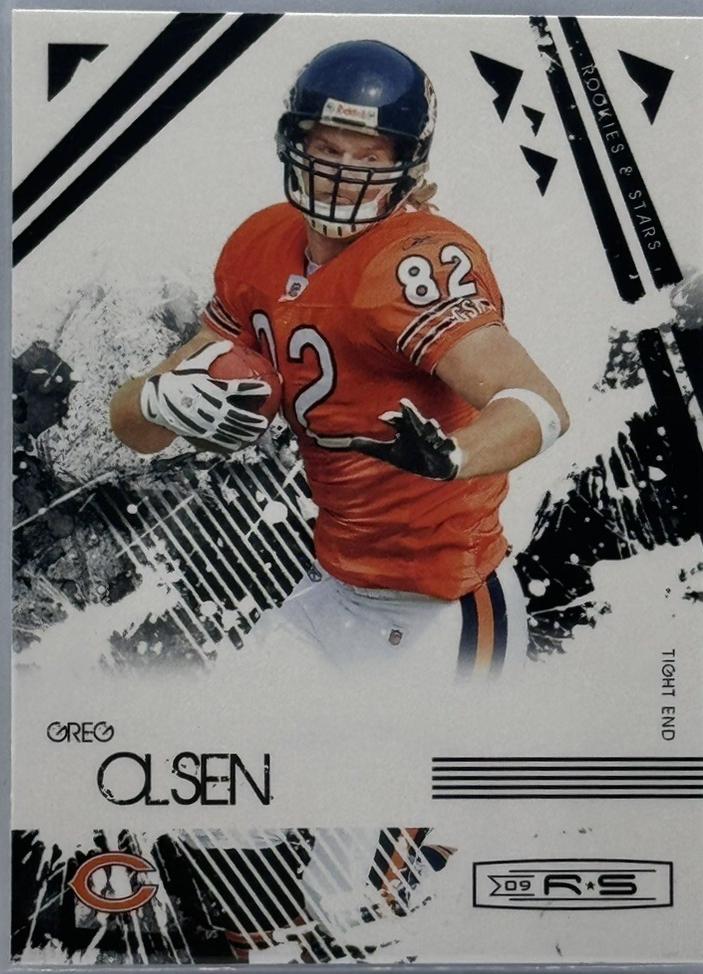 Greg Olsen #17 2009 Panini Donruss Rookies & Stars Football