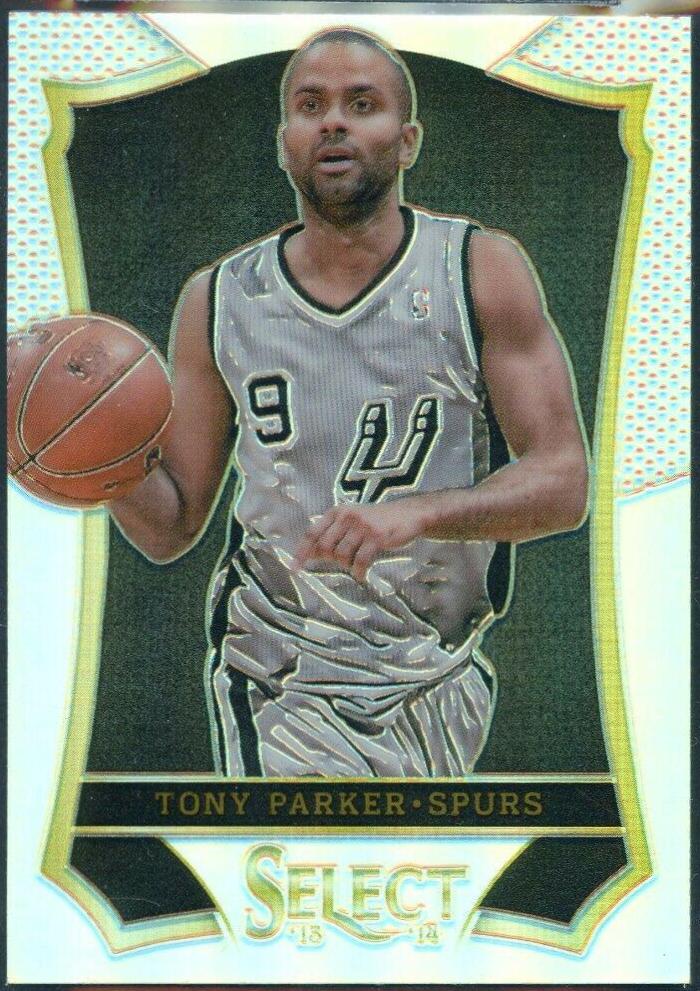 Tony Parker Prizm #72 Basketball Cards 2013 Panini Select