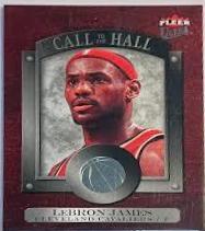 Lebron James #CH-2 Basketball Cards 2007 Ultra Call to the Hall