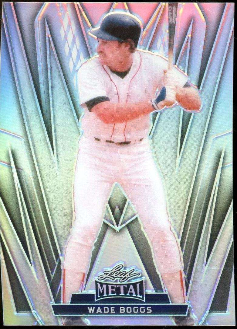 Wade Boggs #69 2024 Leaf Metal Baseball