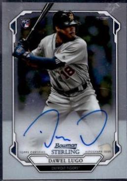 Dawel Lugo #DL Baseball Cards 2019 Bowman Sterling Rookie Autographs