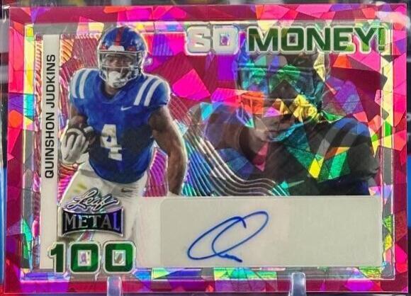 Quinshon Judkins [Pink Crystal] #SM-QJ1