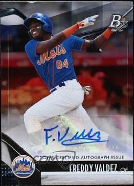 Freddy Valdez #TOP-64 2021 Bowman Platinum Baseball Top Prospects