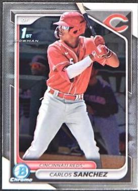 Carlos Sanchez #BCP-25 Baseball Cards 2024 Bowman Chrome Prospects