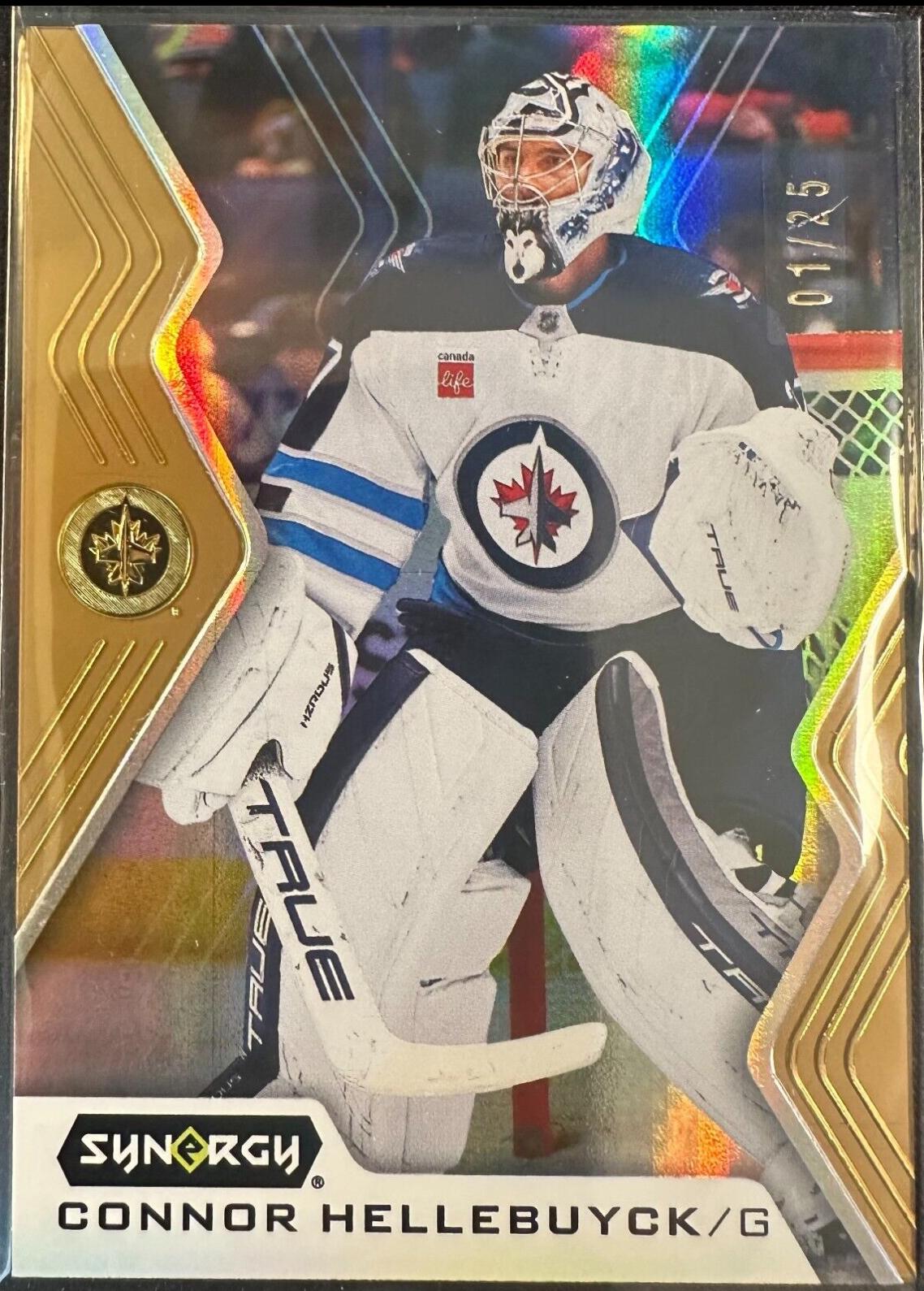 Connor Hellebuyck #39 2024-25 Upper Deck Synergy Hockey