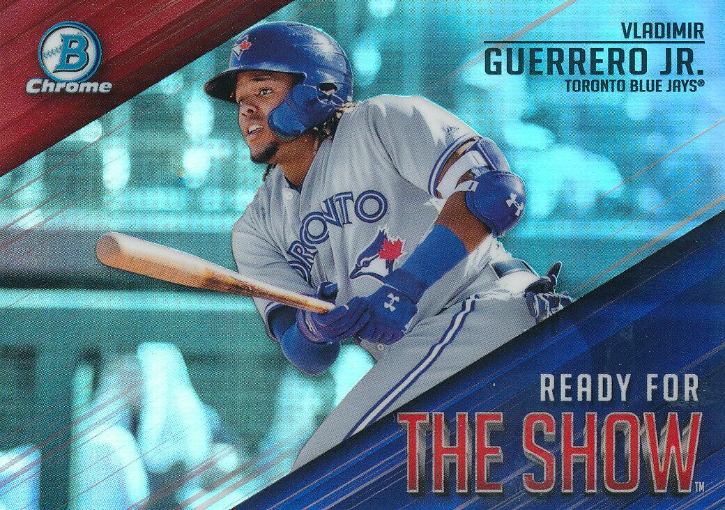 Vladimir Guerrero Jr. #RFTS-1 Baseball Cards 2019 Bowman Chrome Ready for the Show
