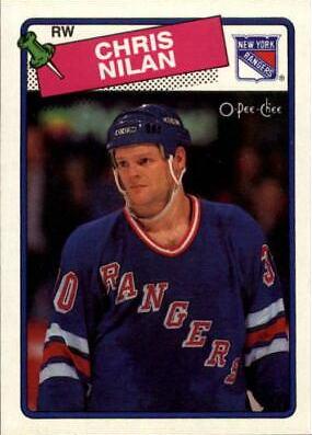 Chris Nilan #31 Hockey Cards 1988 O-Pee-Chee