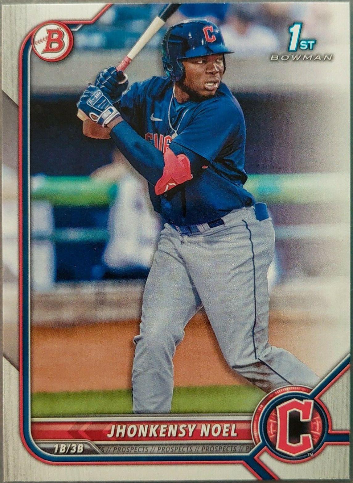 Jhonkensy Noel #BP-2 Baseball Cards 2022 Bowman Paper Prospects