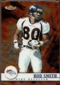 Rod Smith #29 Football Cards 2001 Topps Finest