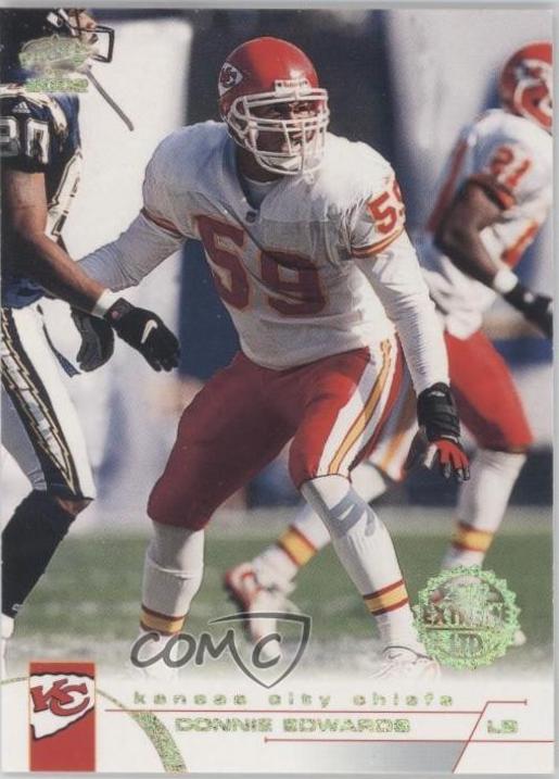 Donnie Edwards #219 2002 Pacific Football