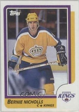 Bernie Nicholls #159 1986-87 Topps Hockey