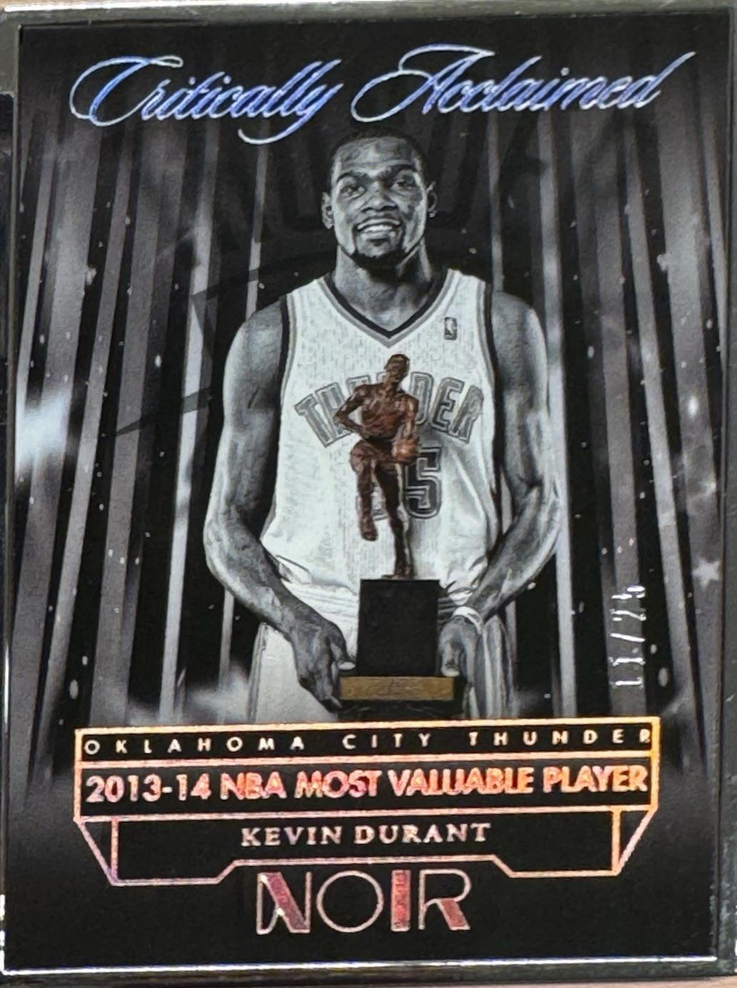 Kevin Durant #297 2024-25 Panini Noir Basketball
