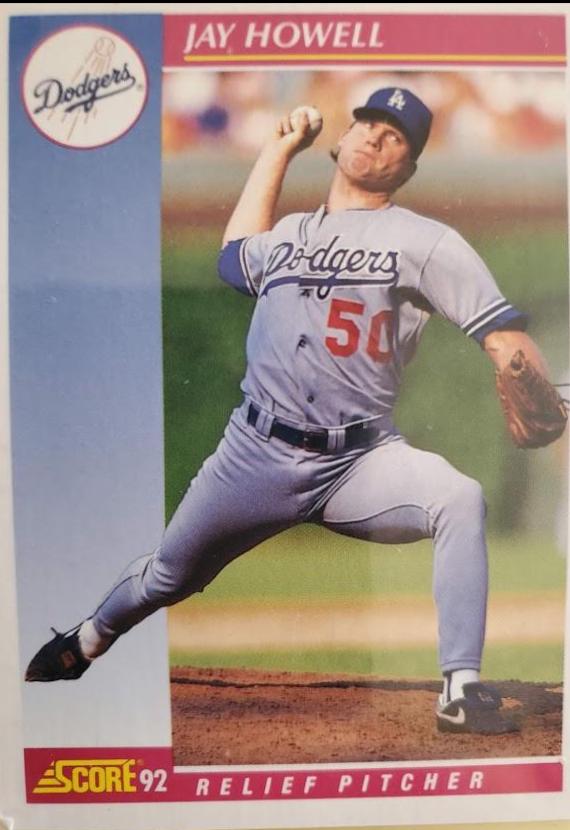 Jay Howell #119 Baseball Cards 1992 Score