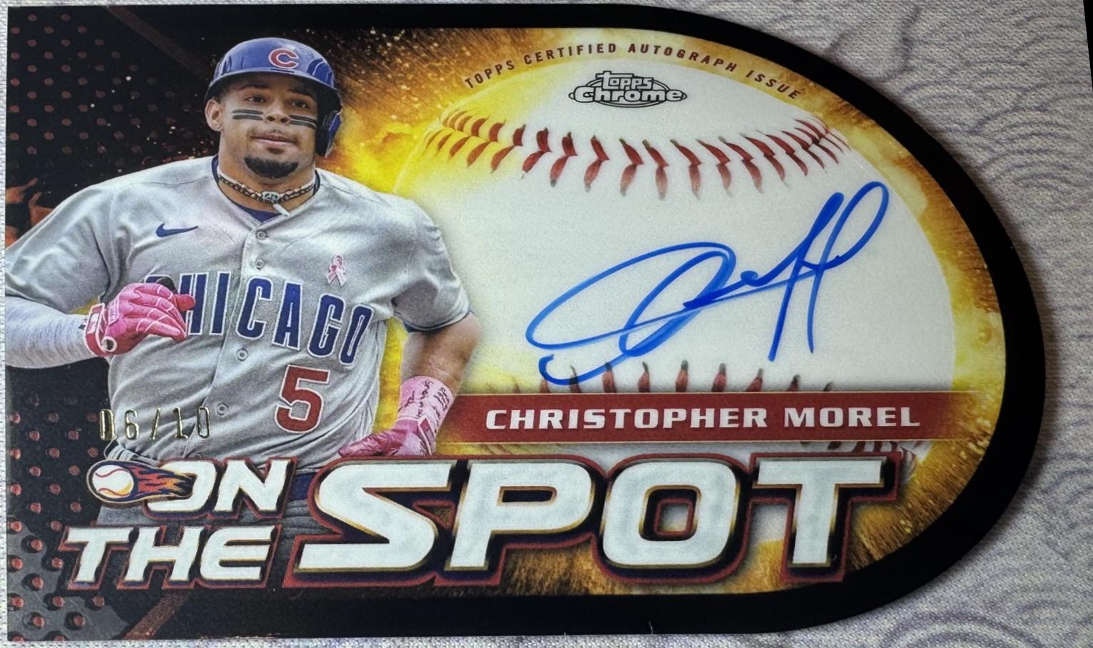 Christopher Morel [Black Refractor] #OSA-CM