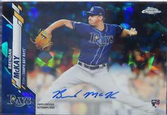 Brendan McKay #CSA-BM Baseball Cards 2020 Topps Chrome Sapphire Rookie Autograph