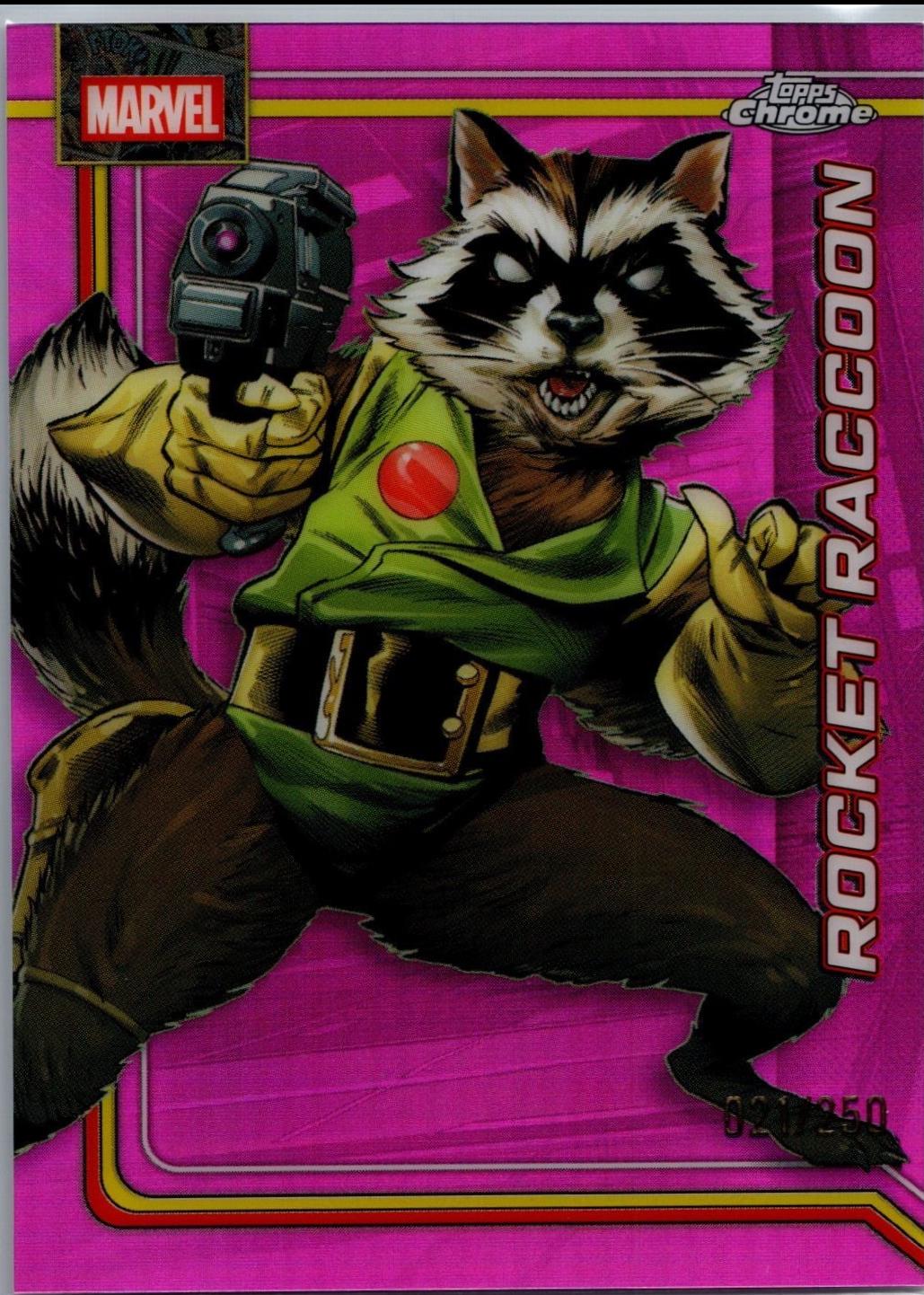 Rocket Raccoon Pink Refractor