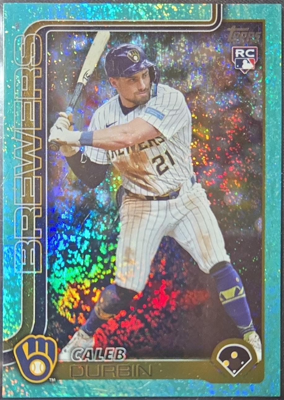 Caleb Durbin [Holo Aqua Foil] #US170