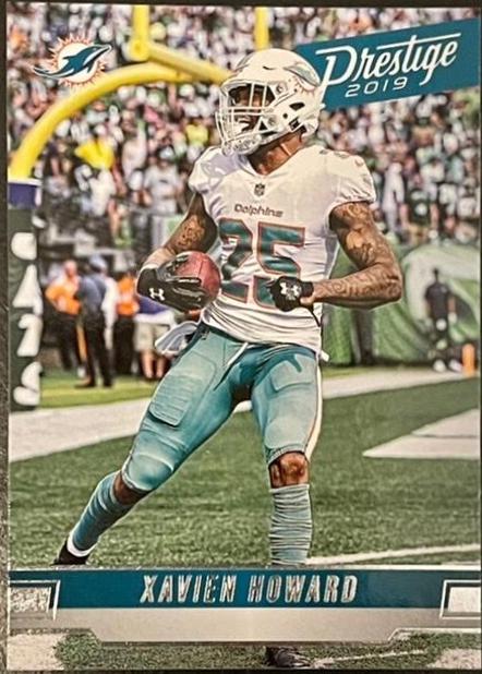 Xavien Howard #5 Football Cards 2019 Panini Prestige