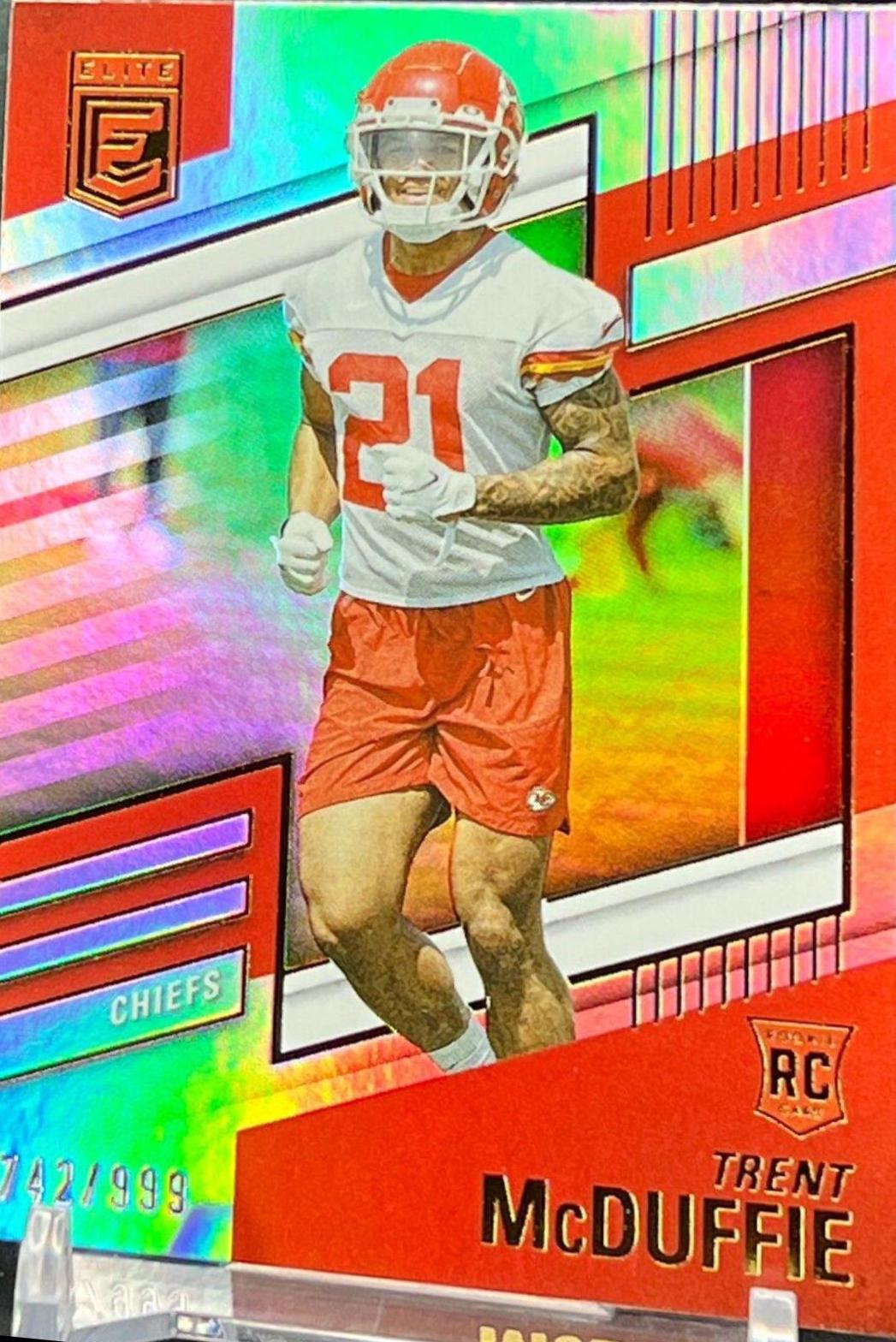 Trent McDuffie #144 Football Cards 2022 Panini Donruss Elite
