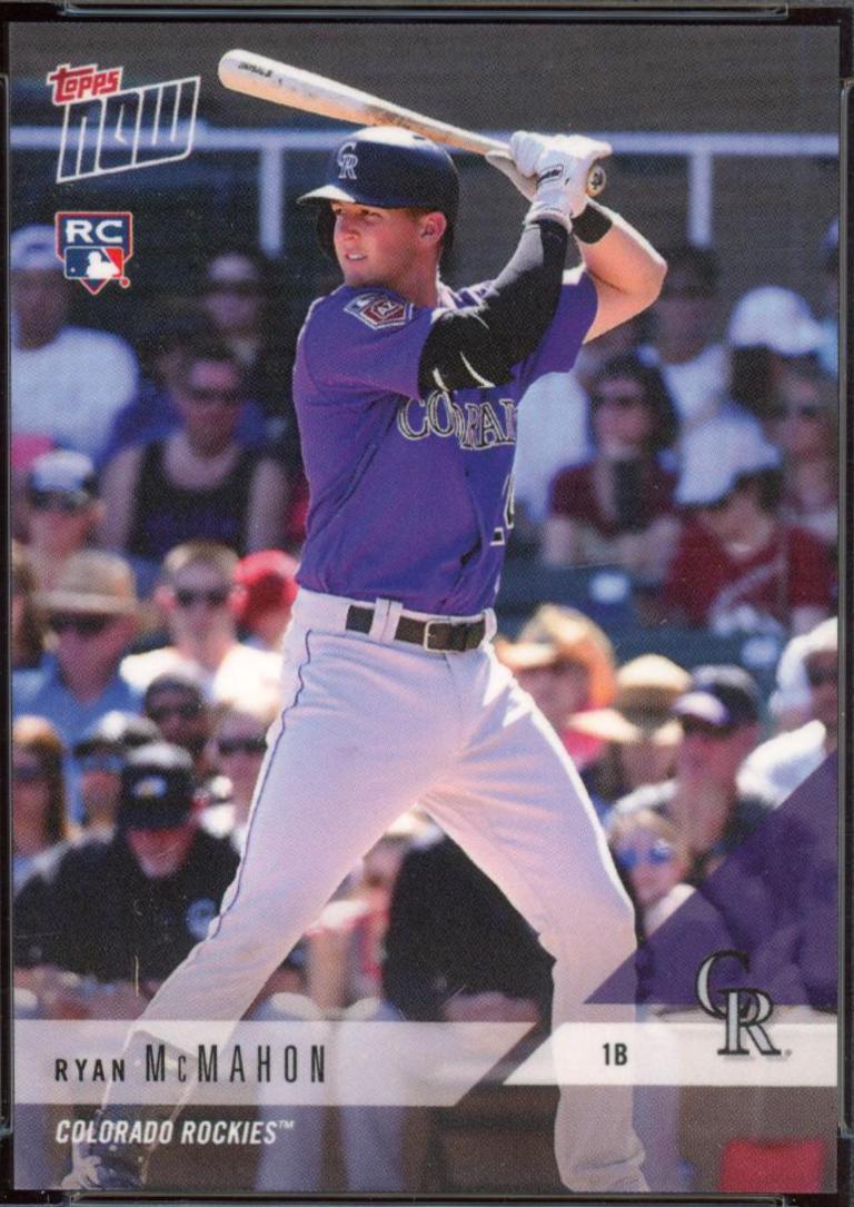Ryan McMahon #OD402 2018 Topps Now Road To Opening Day Baseball