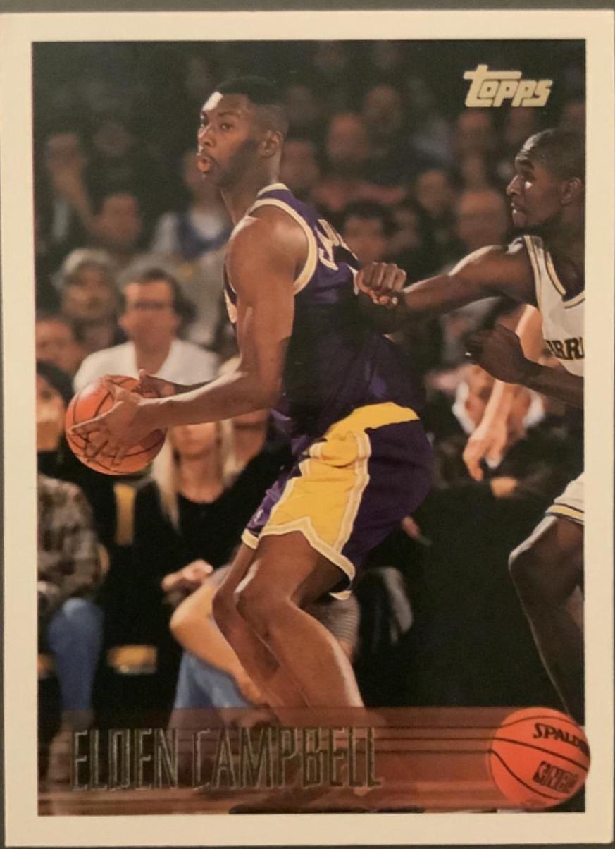 Elden Campbell #7 Basketball Cards 1996 Topps