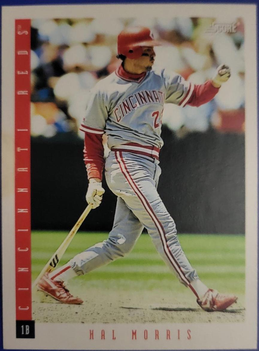 Hal Morris #38 Baseball Cards 1993 Score