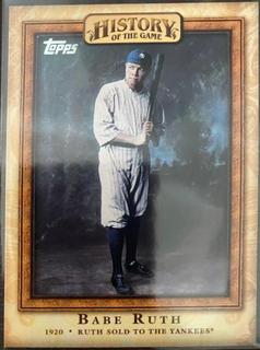 Ruth Sold To The Yankees 1920