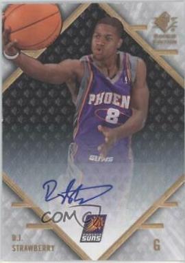 D.J. Strawberry #94 2007-08 SP Rookie Edition Basketball