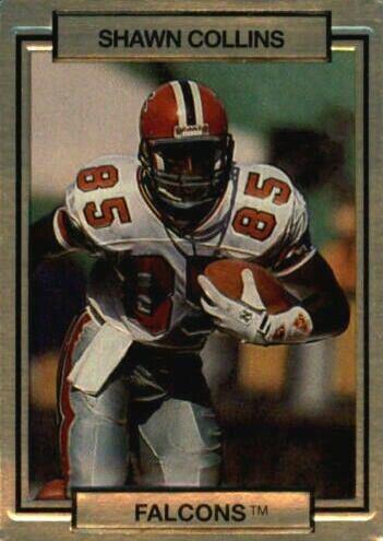 Shawn Collins #4 Football Cards 1990 Action Packed