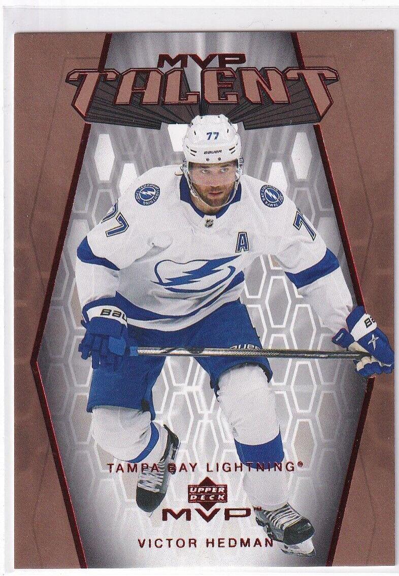 Victor Hedman #MT-13 Hockey Cards 2023 Upper Deck MVP 20th Anniversary