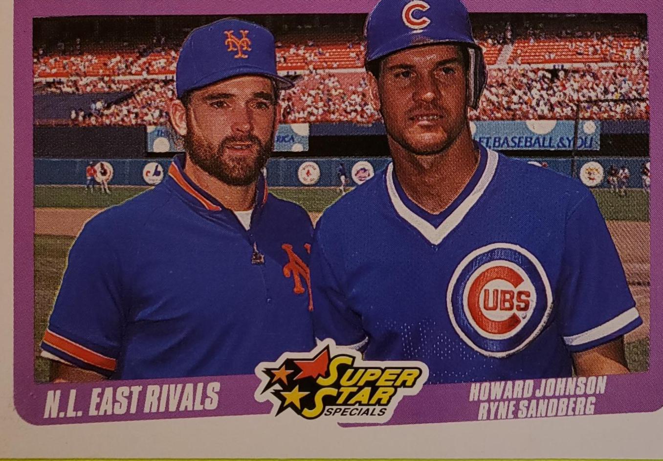Howard Johnson, Ryne Sandberg #639 Baseball Cards 1990 Fleer