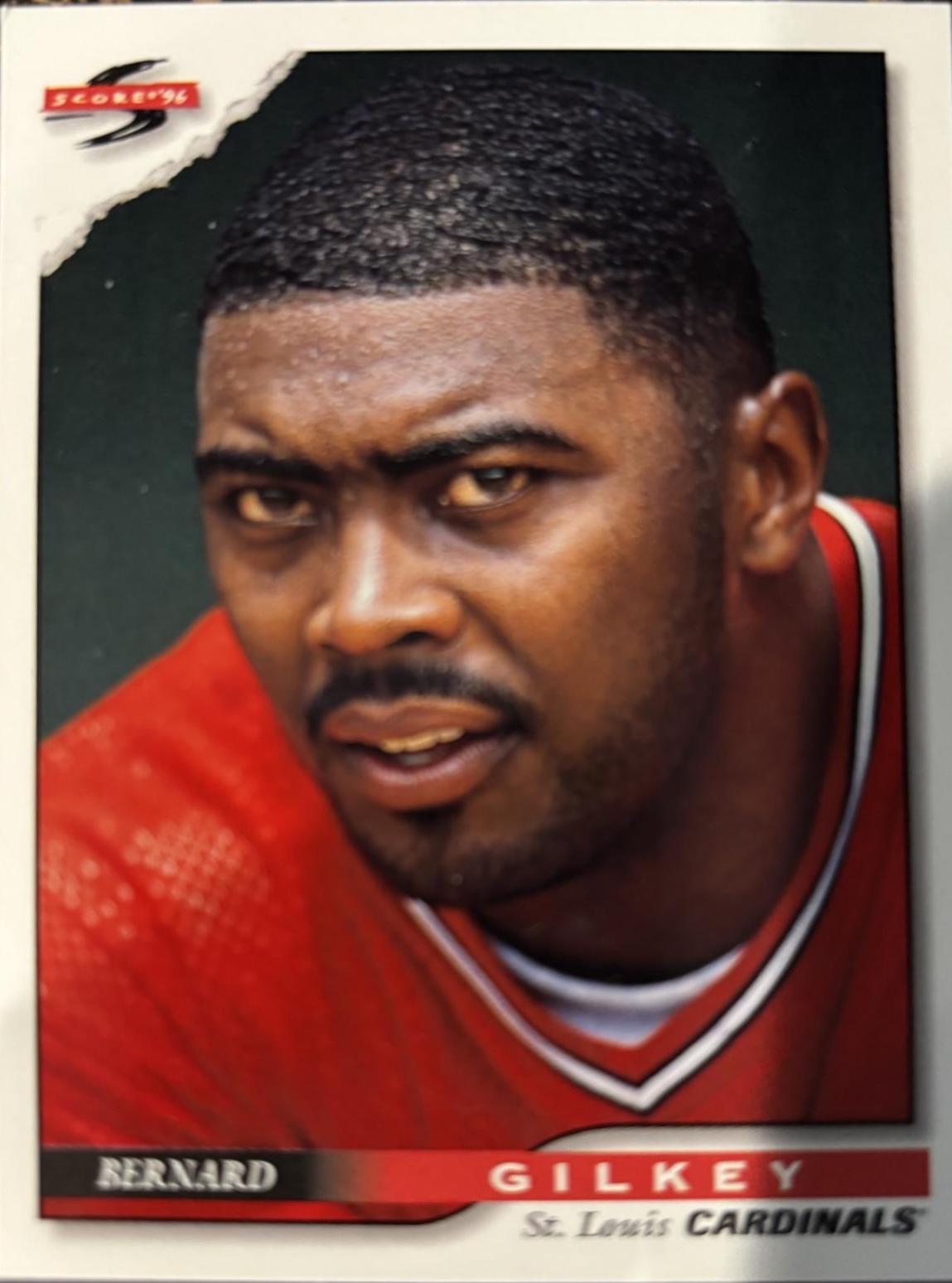 Bernard Gilkey #32 Baseball Cards 1996 Score