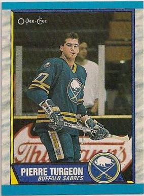 Pierre Turgeon #25 Hockey Cards 1989 O-Pee-Chee