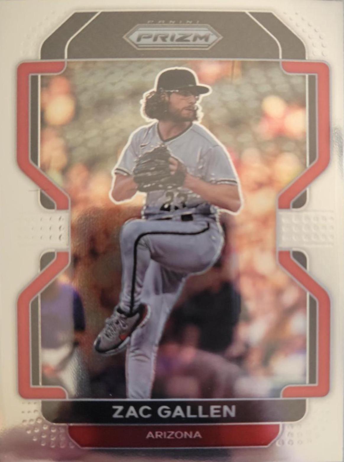 Zac Gallen #209 Baseball Cards 2022 Panini Prizm