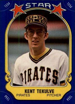 Kent Tekulve #21 Baseball Cards 1981 Fleer Star Stickers