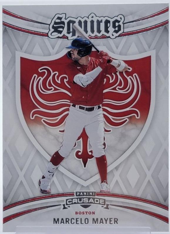 Marcelo Mayer #2 Baseball Cards 2024 Panini Crusade Squires