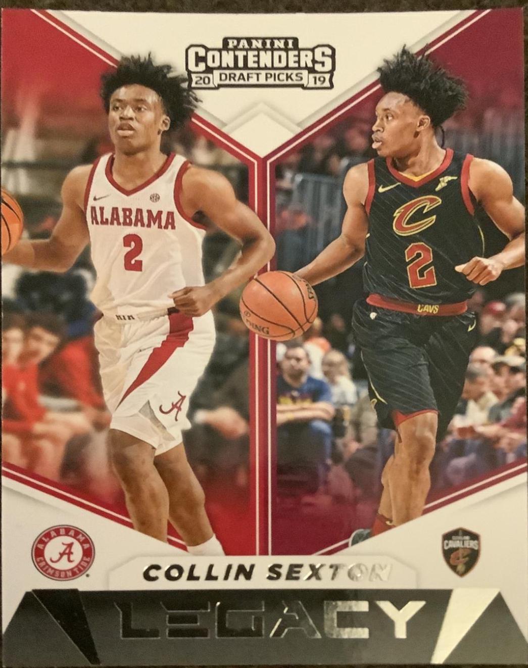 Collin Sexton #28 Basketball Cards 2019 Panini Contenders Draft Picks Legacy