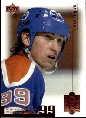 Gretzky vs. #43 Hockey Cards 1999 Upper Deck Wayne Gretzky Living Legend