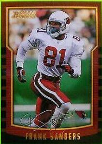 Frank Sanders #16 Football Cards 2000 Bowman