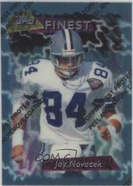 Jay Novacek #4 Football Cards 1995 Topps Finest