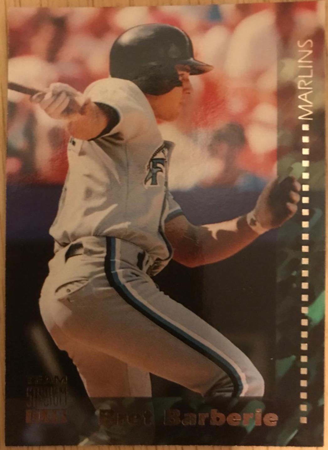 Bret Barberie #62 Baseball Cards 1994 Stadium Club Team Series