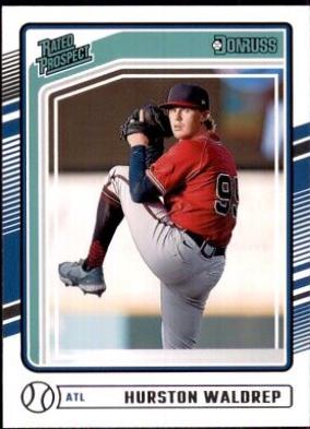 Hurston Waldrep #125 Baseball Cards 2024 Donruss