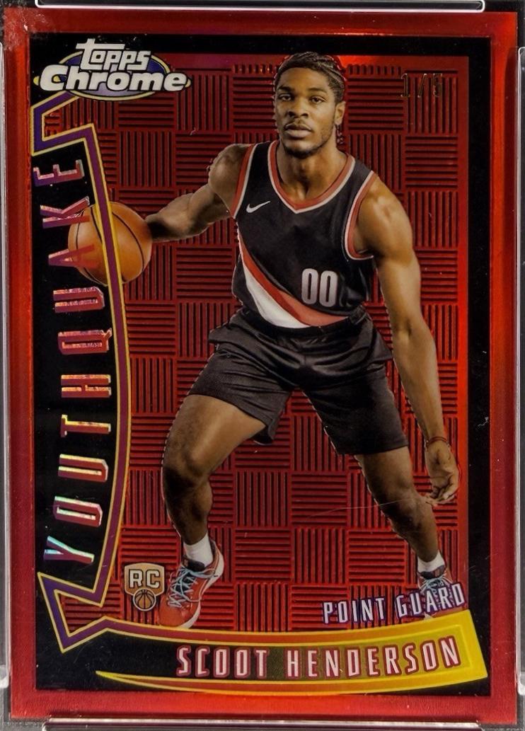 Scoot Henderson [Red Refractor] #YQ-3